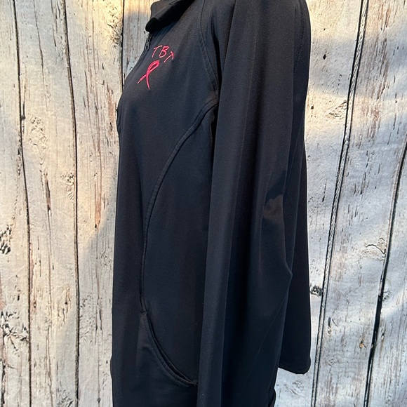 Polyester quarter zip pull over - Picture 2 of 6